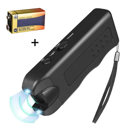 Dog Repeller Portable Ultrasonic Deterrent Handheld Anti-barking 3in1 Dog Training Device Repel Animals Pet Dog Trainer Supplies