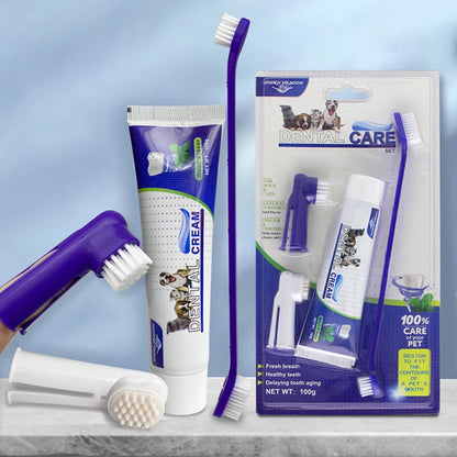Tartar Control Dental Care Kit with Toothbrush