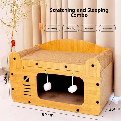 Indoor House Villa Space with Scratching Board