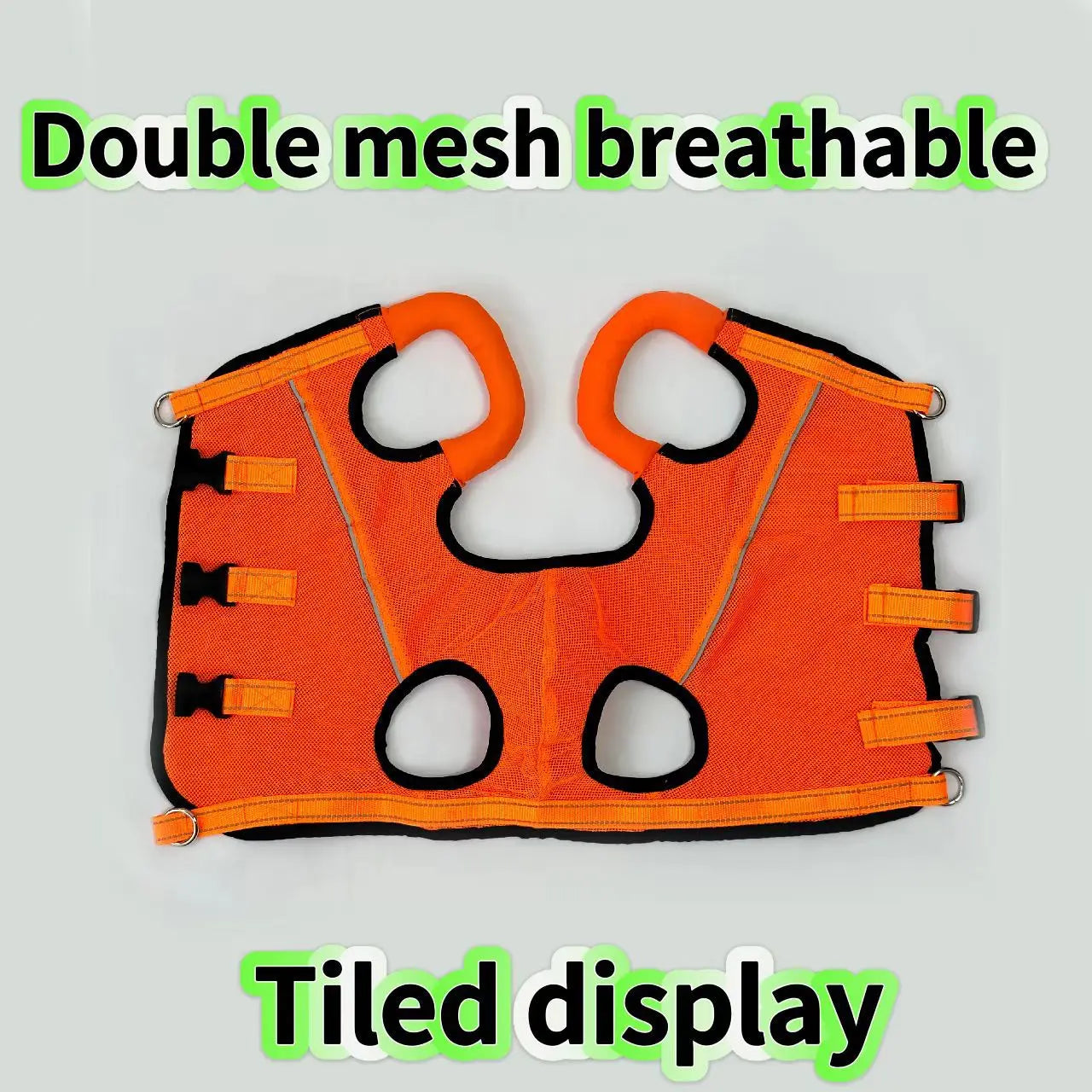 Rehabilitation Sling Carrier with Padded Straps | Breathable Hip Support for Hind Legs