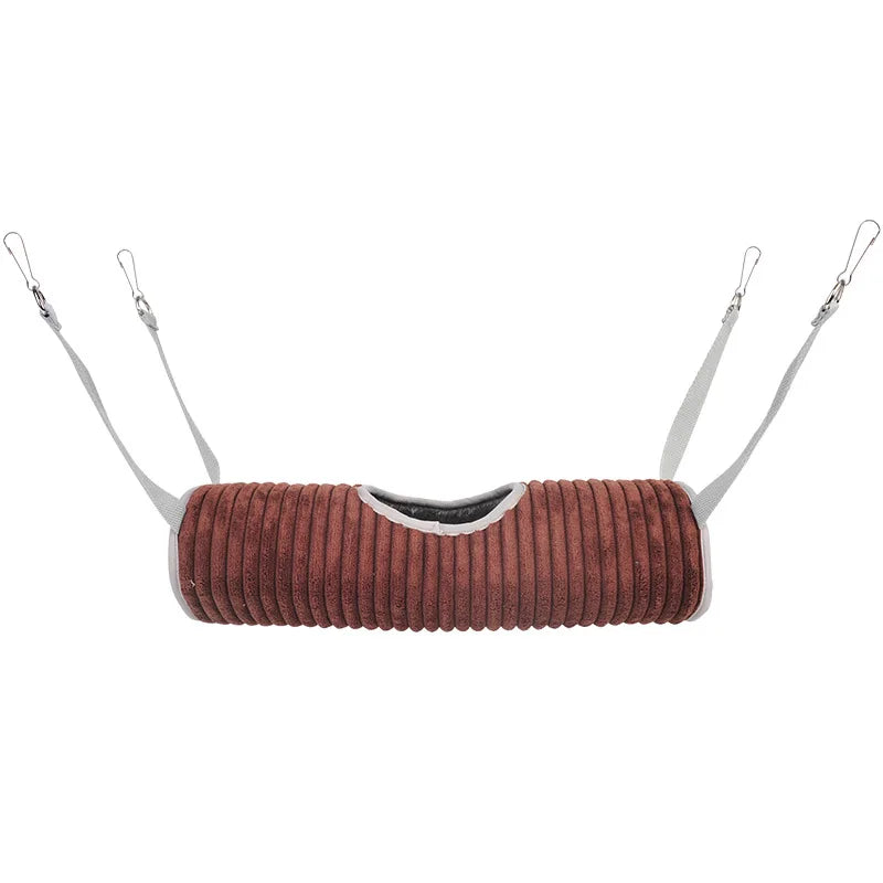 Cozy Hammock and Tunnel Hideaway for Small Pets