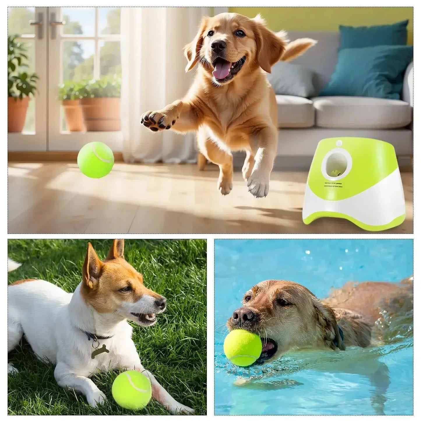 Automatic Ball Launcher Toy