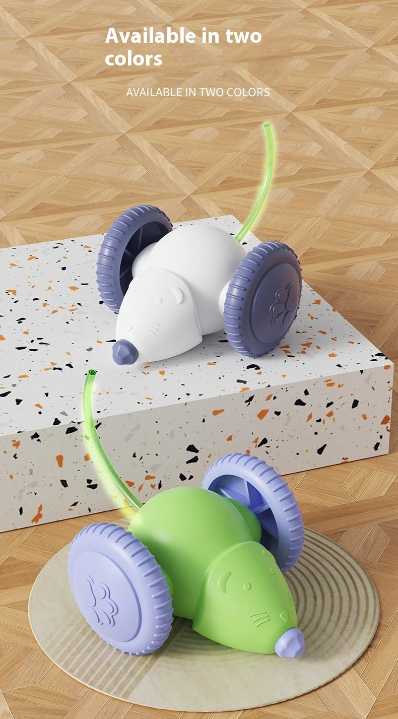 Interactive Electric Mouse Teaser Toy for Pets