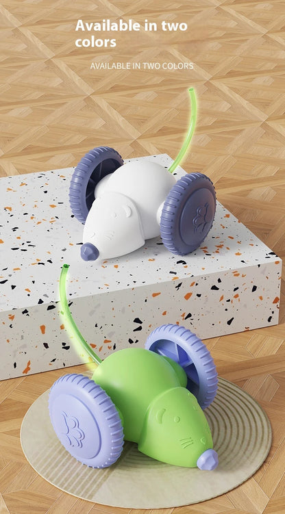 Interactive Electric Mouse Teaser Toy for Pets