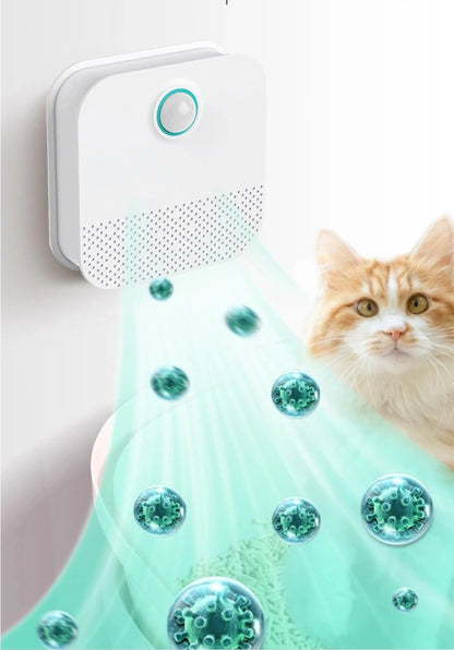 Smart Odor Purifier For Cat Litter Box [Deodorizer]