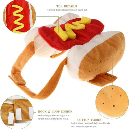 Funny Hot Dog Costume for Pet Parties