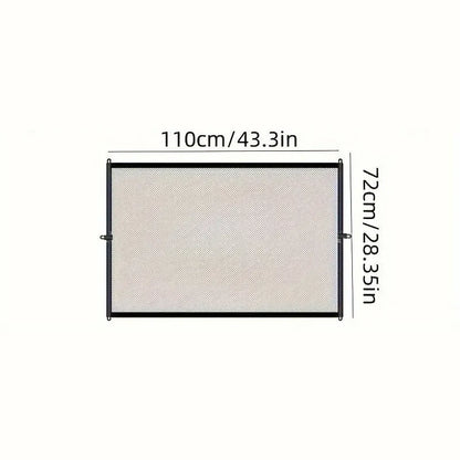 Durable Breathable Mesh Folding Pet Barrier Fence