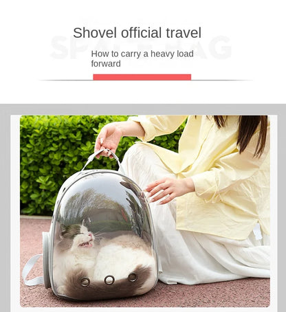 PurView Pro Transparent Cat Backpack - As seen in Argylle
