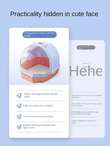 Drawer-Clean Odor-Guard Litter Box