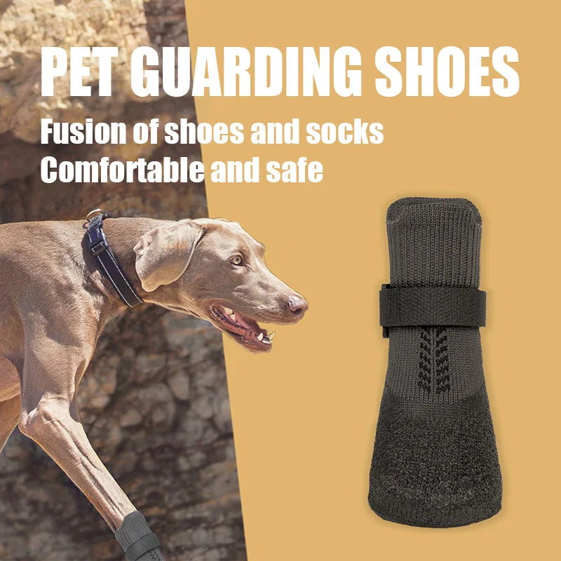 Winter Paw Protection Boots for Active Pets