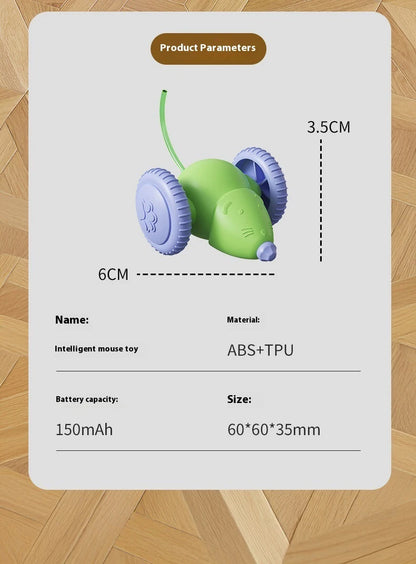 Interactive Electric Mouse Teaser Toy for Pets