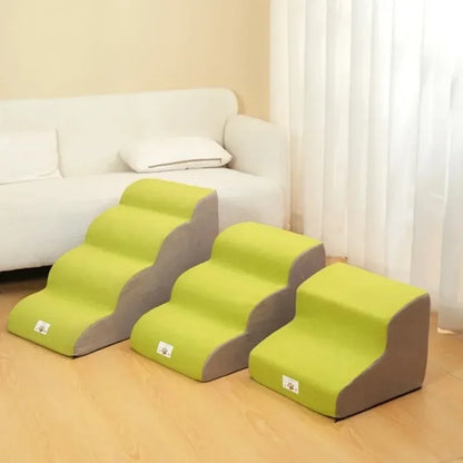 2/3 Pets Step Stair Dog Cat Ramp Ladder Protect Dogs Sofa Removable Washable Training Pet Secure Ramp Stairs Pets Supplies Gifts