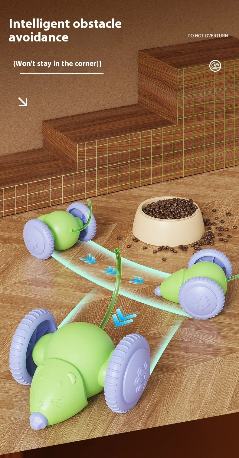 Interactive Electric Mouse Teaser Toy for Pets
