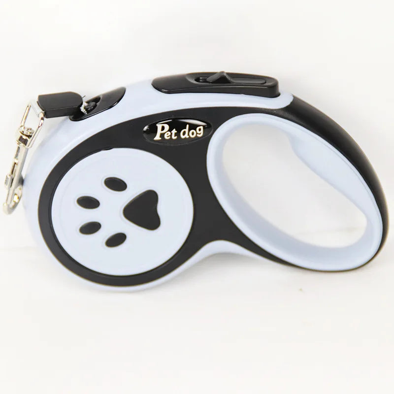 Automatic Retractable Pet Leash with One-Handed Brake