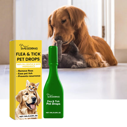 Flea And Tick Relief Drops For Pets