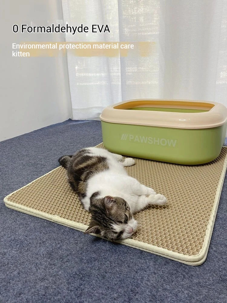 Large Waterproof Cat Litter Trapping Mat