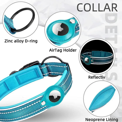 Reflective Waterproof Tracker Collar for Pets