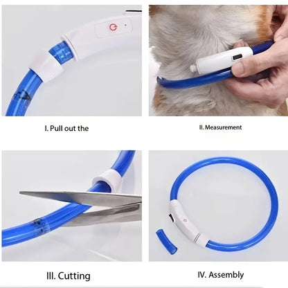 Luminous LED Light Anti-Lost Dog Collar