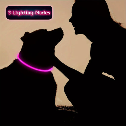 Luminous LED Light Anti-Lost Dog Collar
