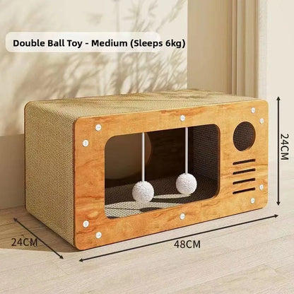 Indoor House Villa Space with Scratching Board