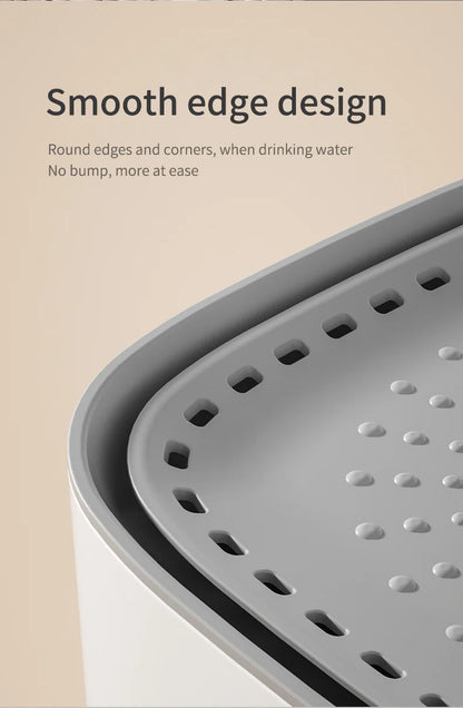 Large Capacity Auto Recirculating Cat Water Fountain