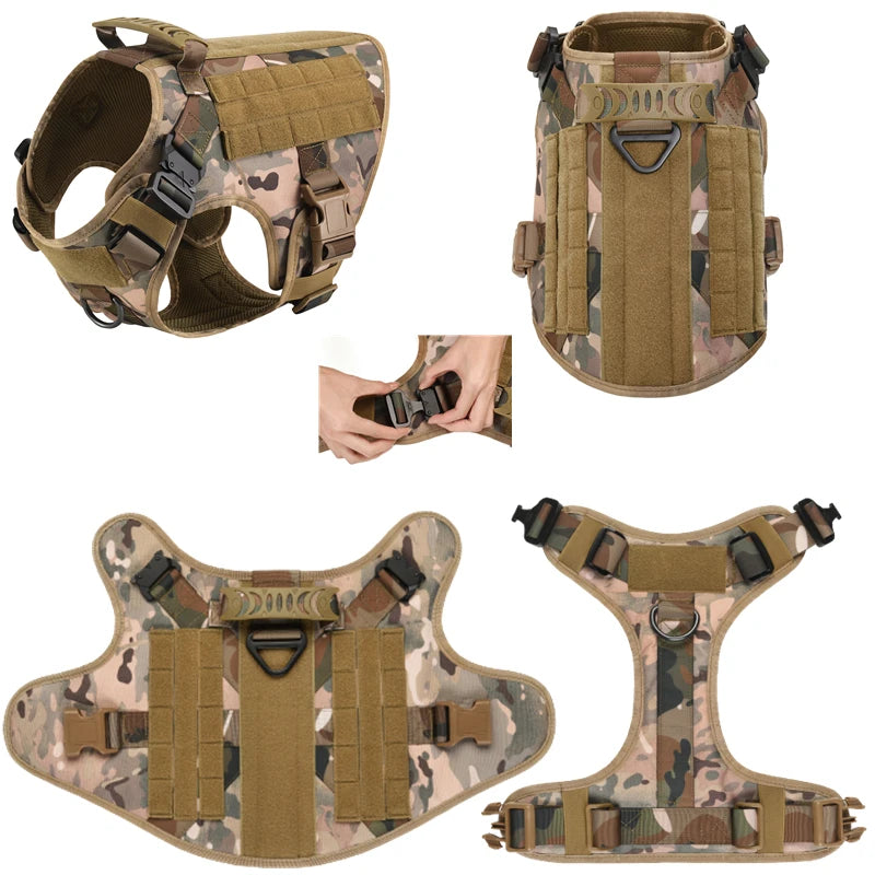 Military Vest Pet for Dogs