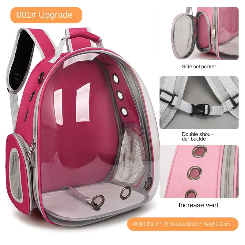 PurView Pro Transparent Cat Backpack - As seen in Argylle