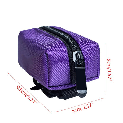 Adjustable Poop Bag Holder with Leash Attachment