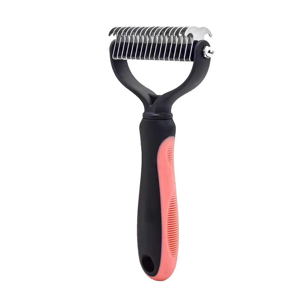 Professional Pet Deshedding Brush and Fur Remover