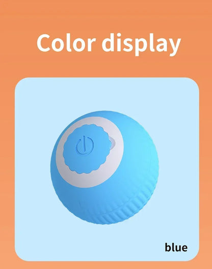 Interactive Motion Activated Plush Cat Toy Ball