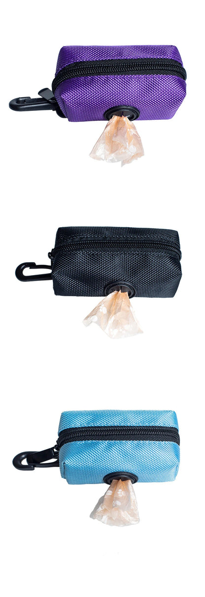 Adjustable Poop Bag Holder with Leash Attachment
