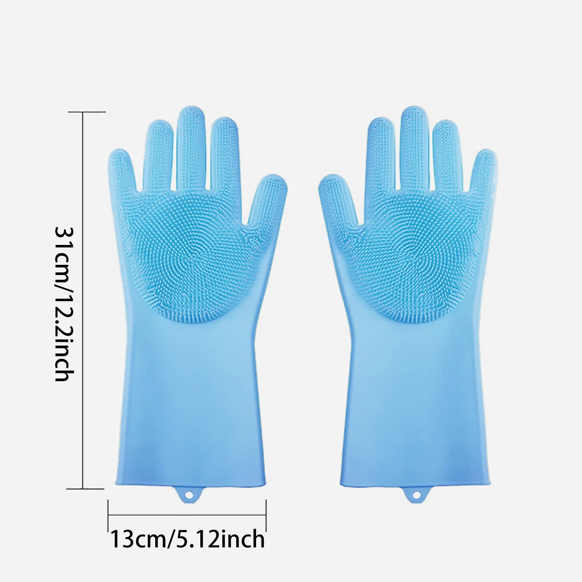 Silicone Grooming Gloves for Easy Bathing and Cleaning