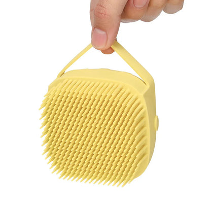 Soft Silicone Bath Brush for Easy Pet Care