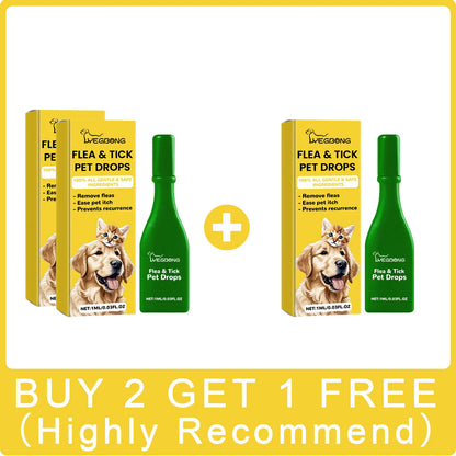 Flea And Tick Relief Drops For Pets