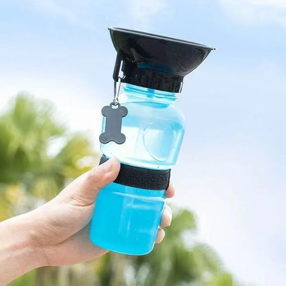 Portable 500ml Pet Travel Water Bottle