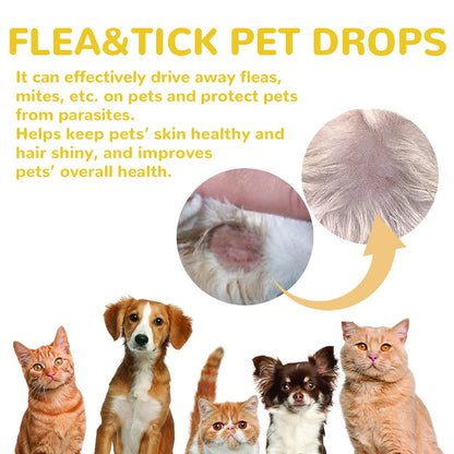 Flea And Tick Relief Drops For Pets