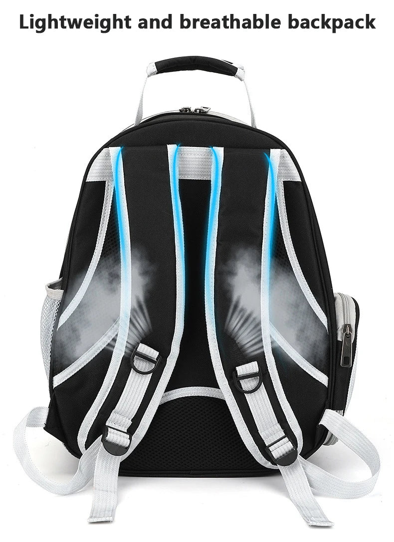 Breathable And Portable Transparent Pet Backpack