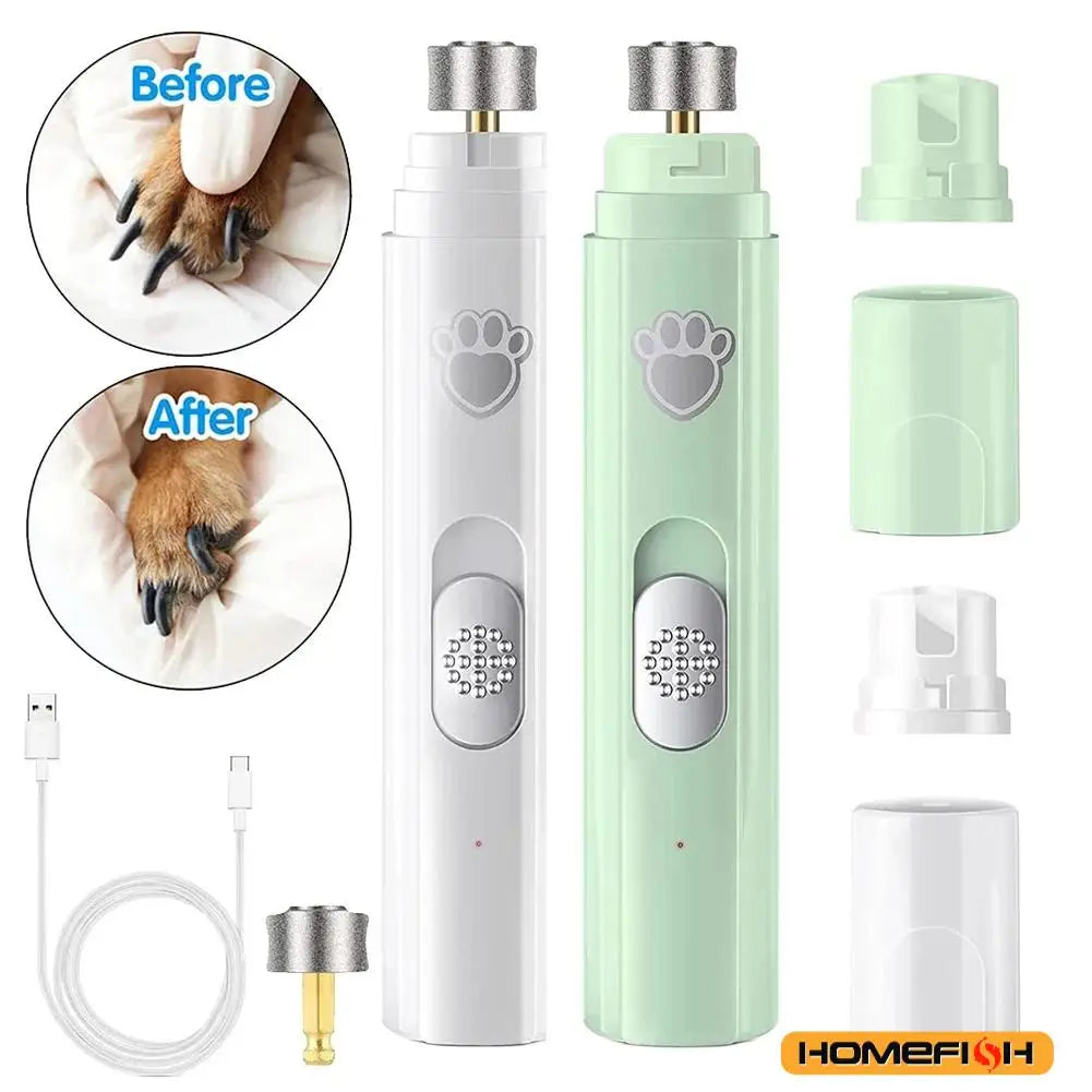 Electric Nail Grinder with Adjustable Speeds and USB Rechargeable