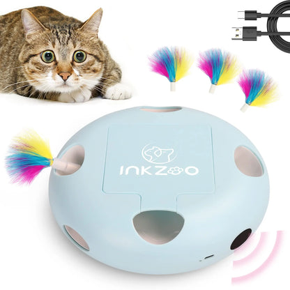 Interactive 4-in-1 Cat Toy with USB Charging