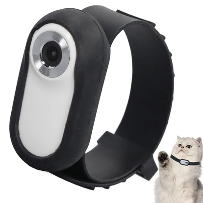 Pet Sports Camera Photo Function Support Memory Card 120 Degree Wide Angle Lightweight Pet Collar Camera Full HD for Outdoor
