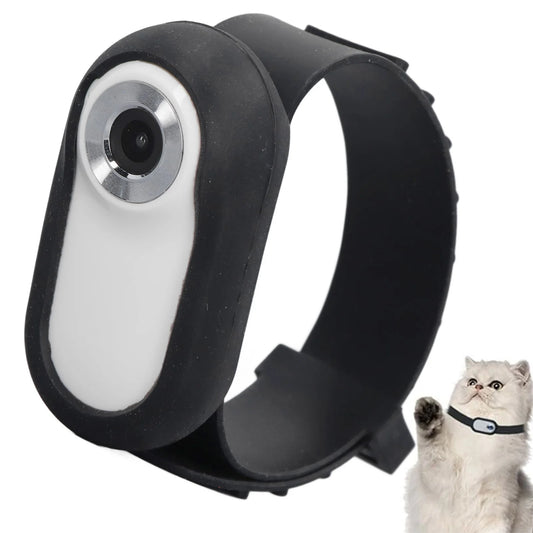 Pet Sports Camera Photo Function Support Memory Card 120 Degree Wide Angle Lightweight Pet Collar Camera Full HD for Outdoor