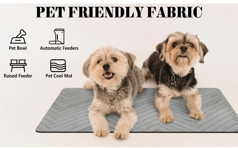 Absorbent Waterproof Pet Feeding Mat