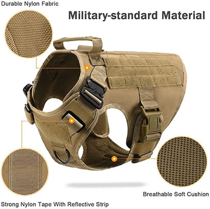 Military Vest Pet for Dogs