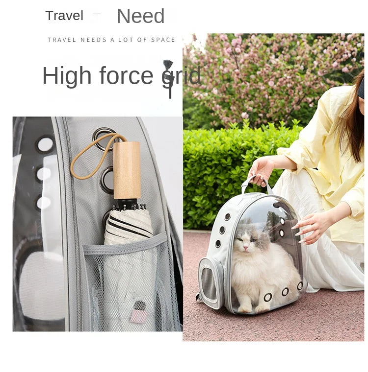 PurView Pro Transparent Cat Backpack - As seen in Argylle