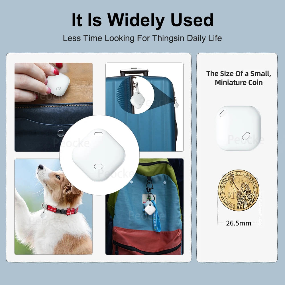 Mini Pets Tracker With Apple Find My Technology
