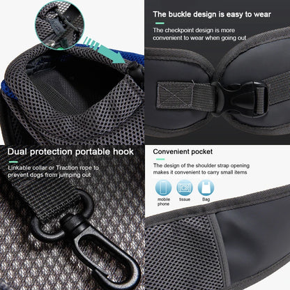 Breathable Pet Carrier Backpack Sling Travel Bag