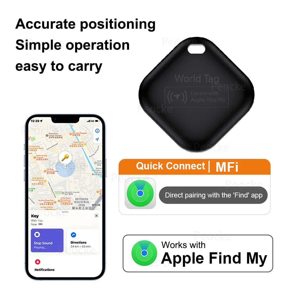Mini Pets Tracker With Apple Find My Technology