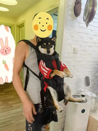 Chest Pet Bag Wrapping Large Dog Backpack