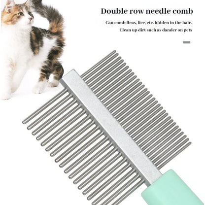 ペットユニバーサルビューティーセット 猫用コーム 両面ノットコーム 猫用爪切りコーム ノミ取りコーム 脱毛製品 ニードルコーム