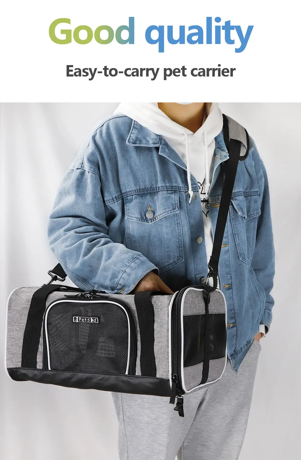 Portable Breathable Pet Carrier Bag